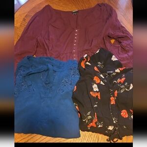 Torrid 3 pc shirts